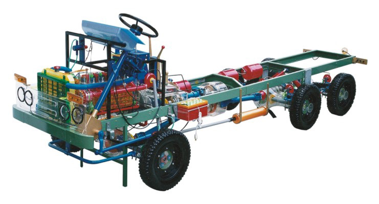 斯太尔越野汽车透明模型