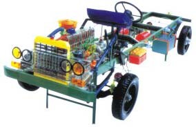 东风EQ1090型透明整车模型