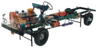 解放EQ1091型透明整车模型