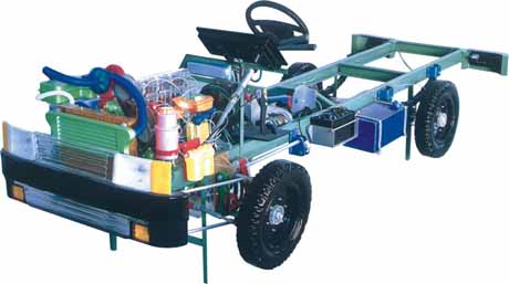 南京依维柯整车透明汽车模型