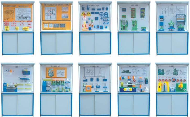 JY-10型金属工艺学CD解说示教陈列柜